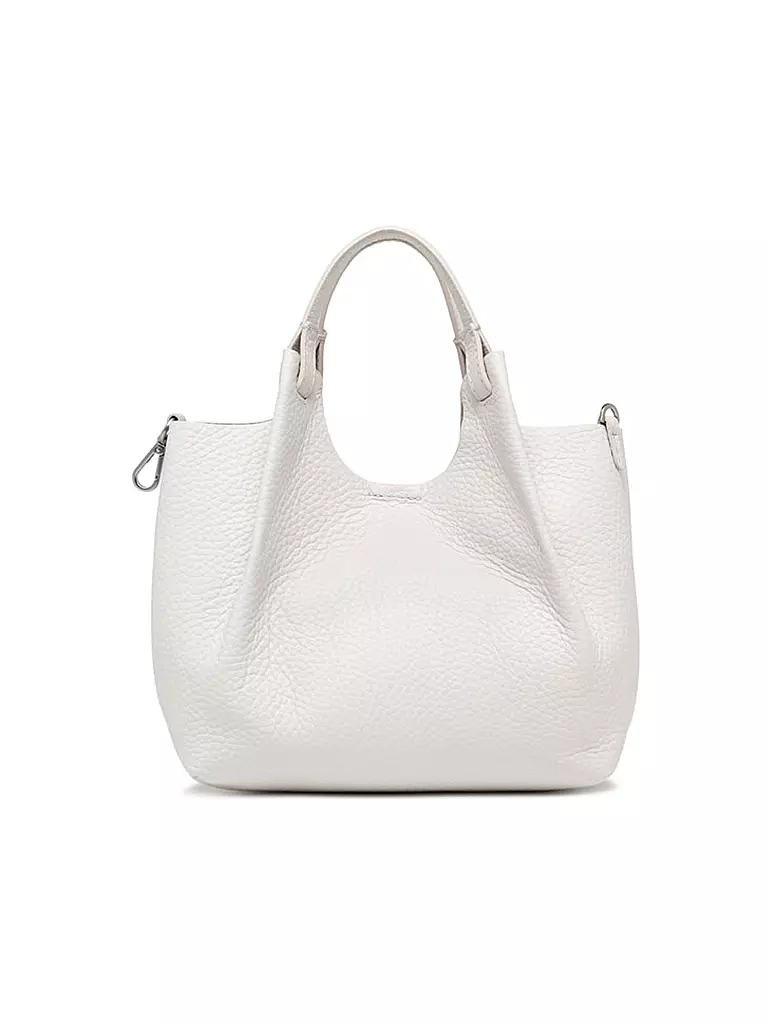 GIANNI CHIARINI | Bolso de cuero - Bolso Hobo DUA | Blanco