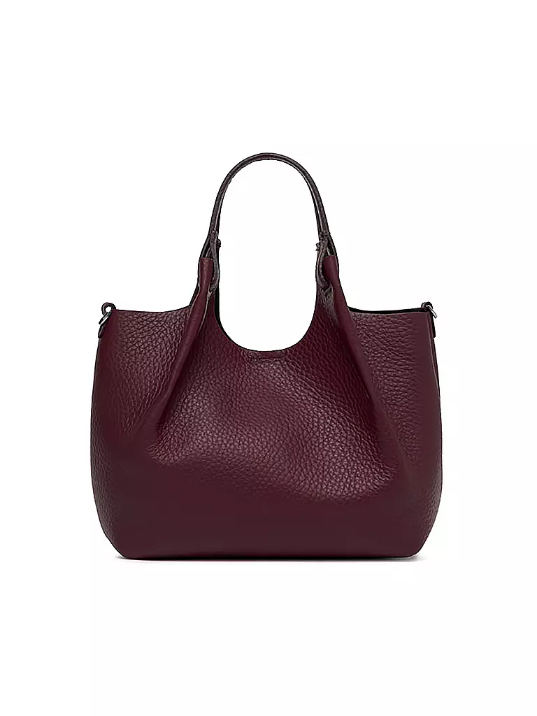 GIANNI CHIARINI | Bolso de cuero - Bolso Hobo DUA | dunkelrot