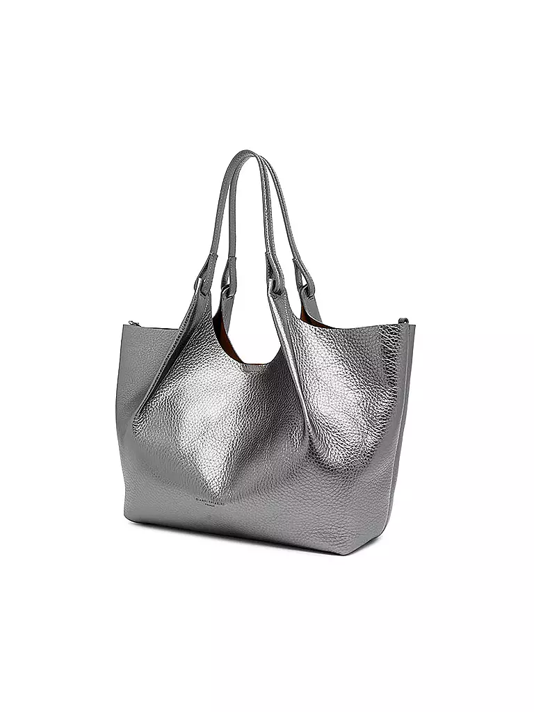 GIANNI CHIARINI | Bolso de cuero - Bolso Hobo DUA | silber