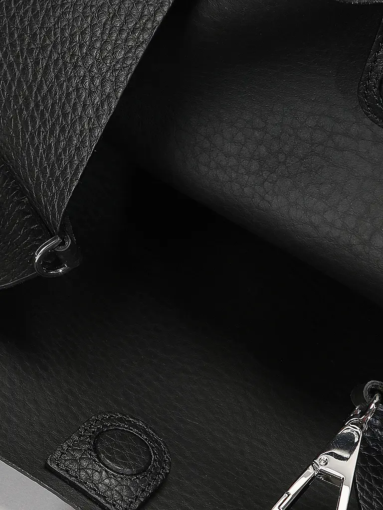 GIANNI CHIARINI | Bolso de cuero - Bolso Hobo DUA | Negro