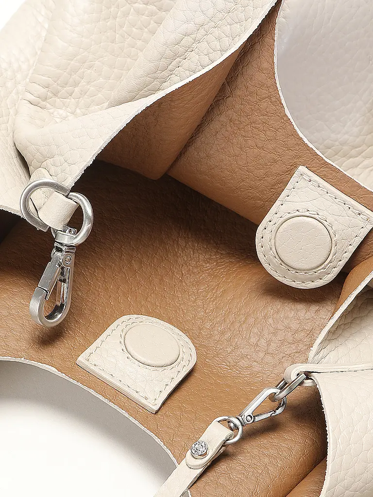GIANNI CHIARINI | Bolso de cuero - Bolso Hobo DUA | hellgrau
