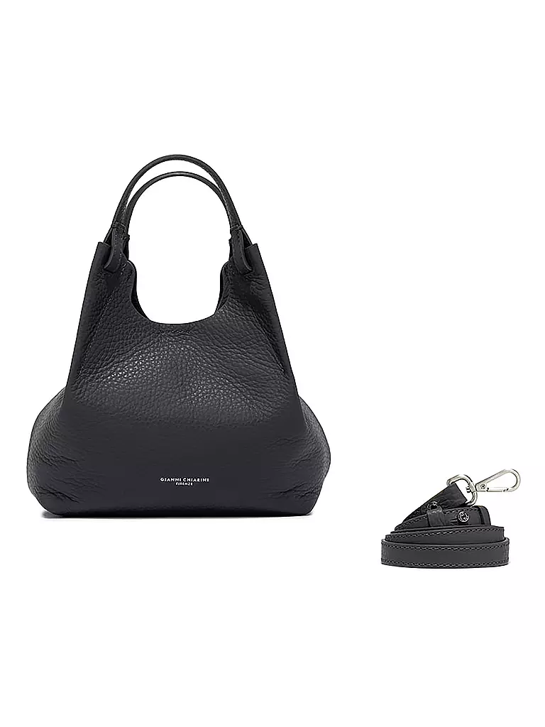 GIANNI CHIARINI | Bolso de cuero - Bolso Hobo DUA | grau