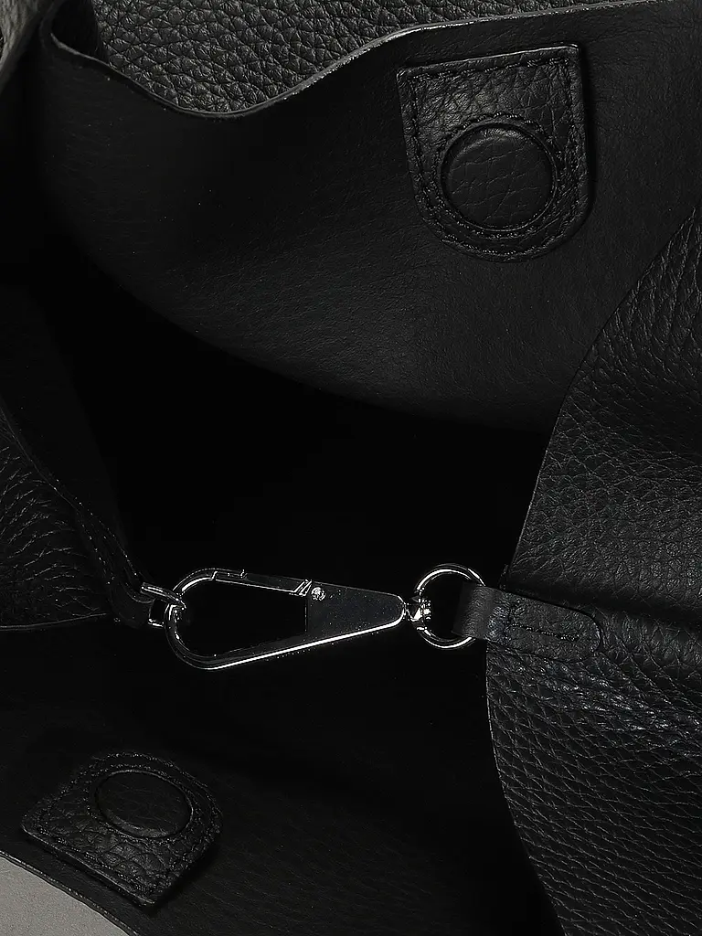 GIANNI CHIARINI | Bolso de cuero - Bolso Hobo DUA | Negro