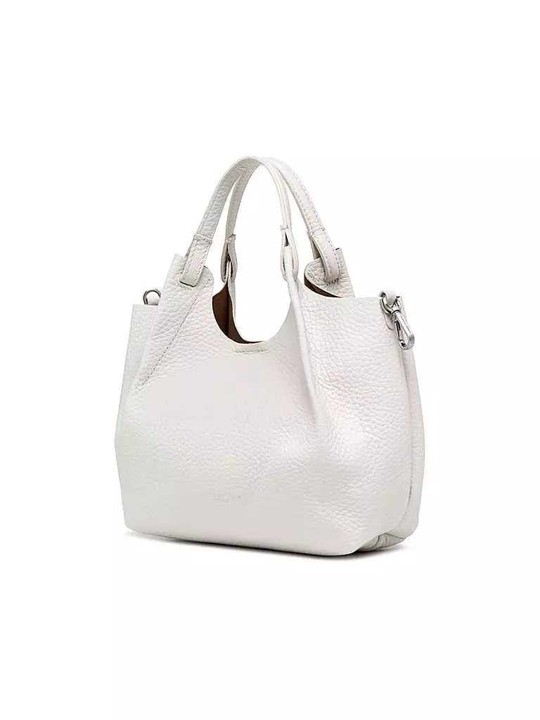 GIANNI CHIARINI | Bolso de cuero - Bolso Hobo DUA | Blanco