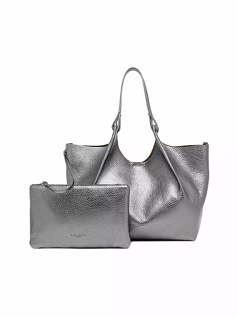 GIANNI CHIARINI | Bolso de cuero - Bolso Hobo DUA | silber