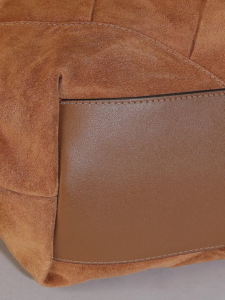 GIANNI CHIARINI | Bolso de cuero - Bolso Hobo DUA | Camel