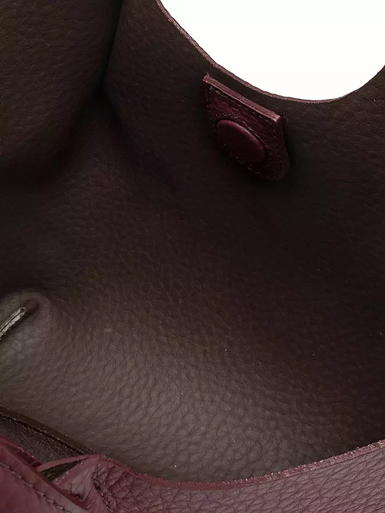 GIANNI CHIARINI | Bolso de cuero - Bolso Hobo DUA | dunkelrot
