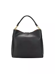 GIANNI CHIARINI | Bolso de cuero - Hobo Bag ARETHA | Negro