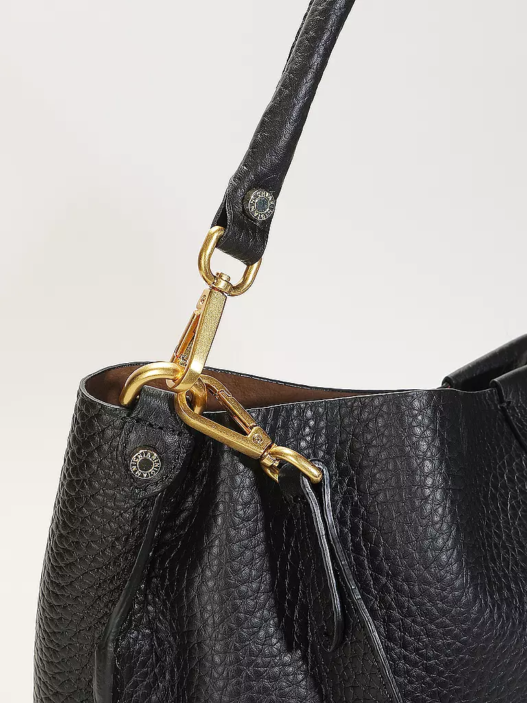 GIANNI CHIARINI | Bolso de cuero - Hobo Bag ARETHA | Negro