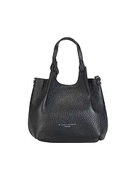 GIANNI CHIARINI | Bolso de cuero - Hobo Bag DUA Small | Negro
