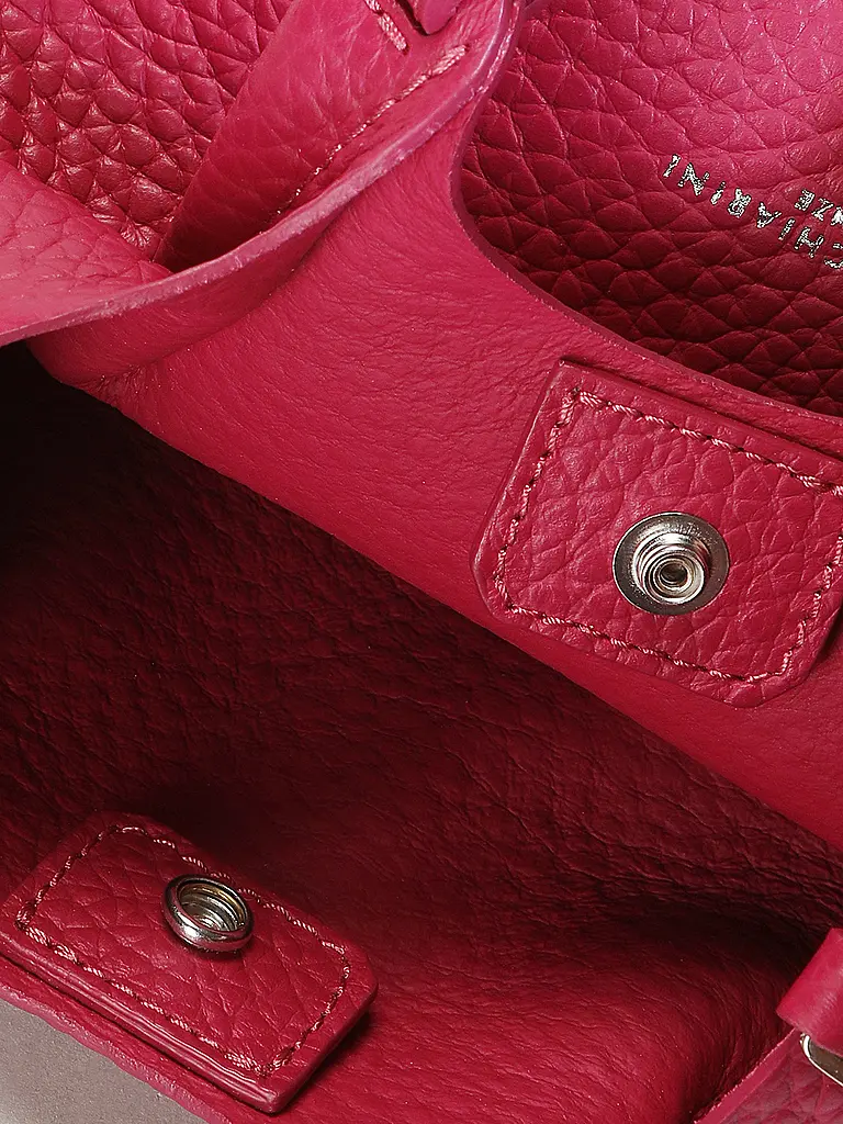 GIANNI CHIARINI | Bolso de cuero - Hobo Bag DUA Small | Fucsia