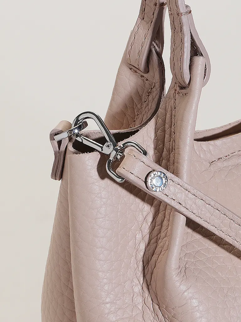 GIANNI CHIARINI | Bolso de cuero - Hobo Bag DUA Small | Rosa