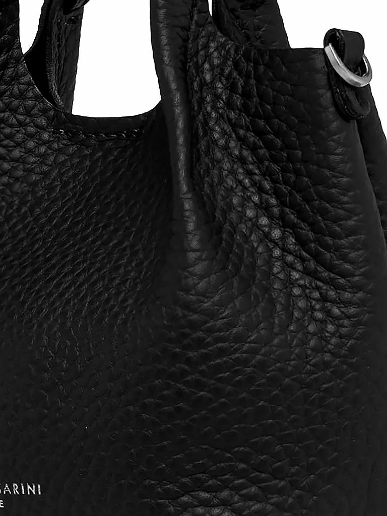 GIANNI CHIARINI | Bolso de cuero - Hobo Bag DUA Small | schwarz