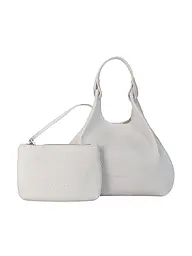 GIANNI CHIARINI | Bolso de cuero - Hobo Bag DUA | Blanco