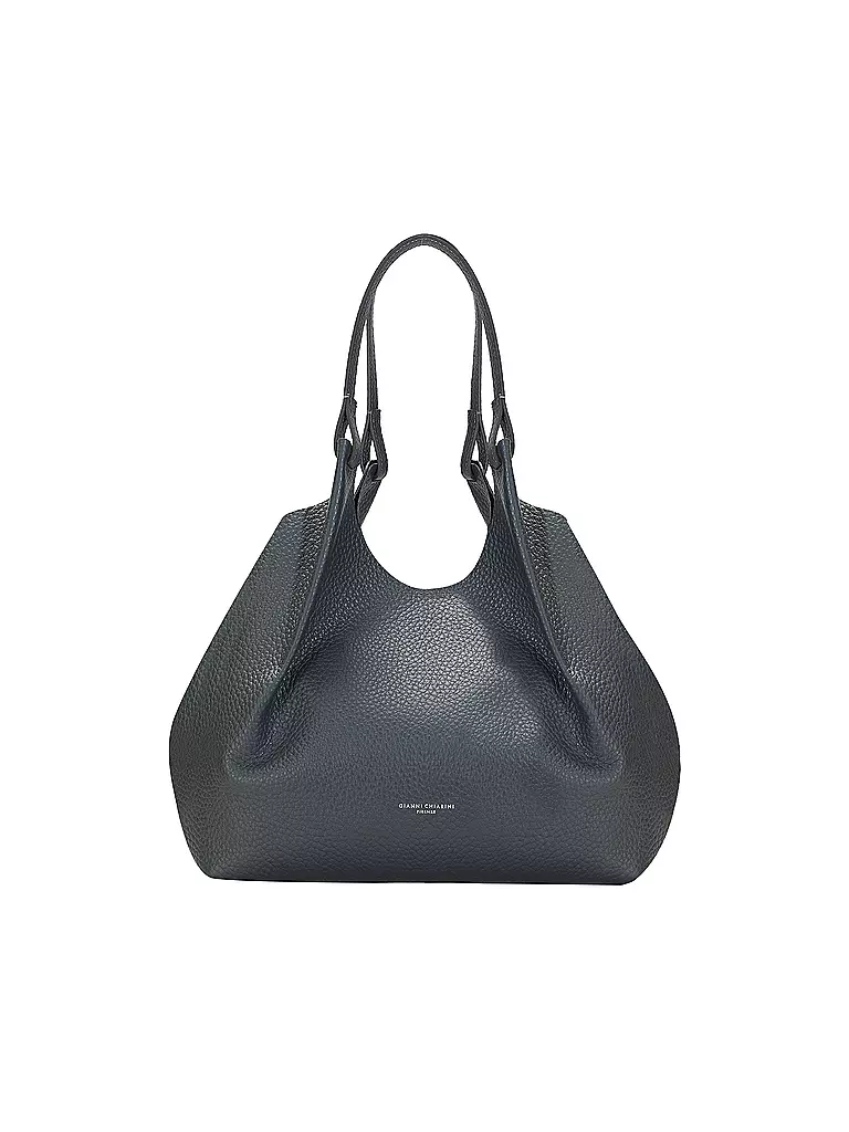 GIANNI CHIARINI | Bolso de cuero - Hobo Bag DUA | Gris