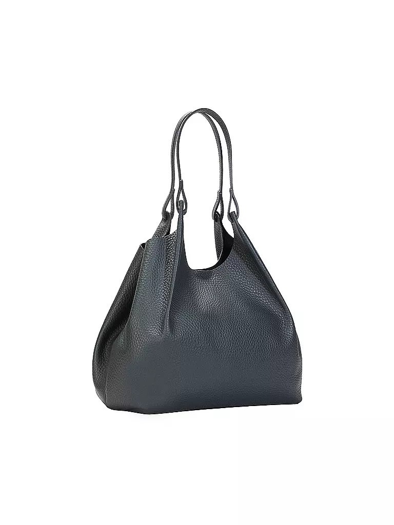 GIANNI CHIARINI | Bolso de cuero - Hobo Bag DUA | Gris