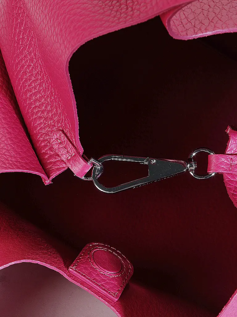 GIANNI CHIARINI | Bolso de cuero - Hobo Bag DUA | Fucsia