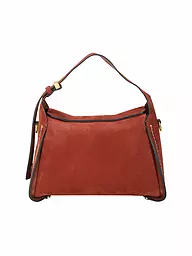 GIANNI CHIARINI | Bolso de cuero - Hobobag PENELOPE | Rojo oscuro
