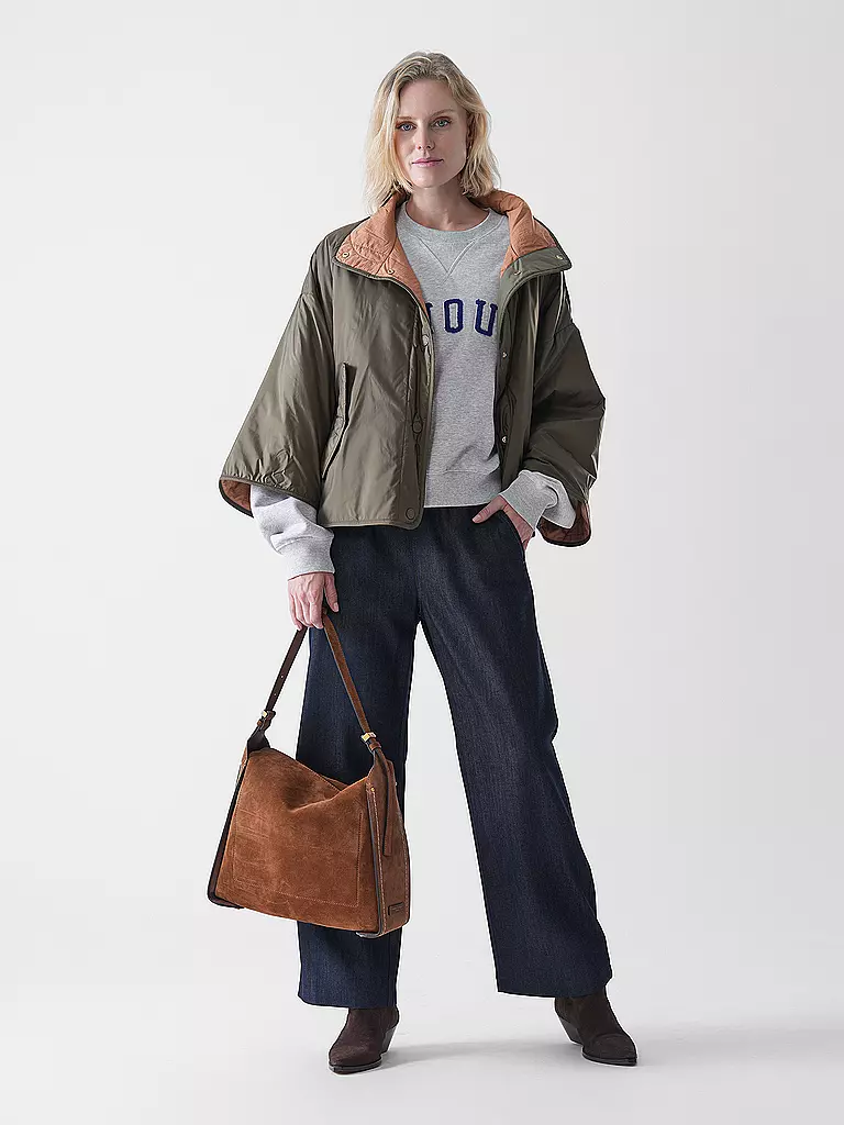 GIANNI CHIARINI | Bolso de cuero - Hobobag PENELOPE | Marrón