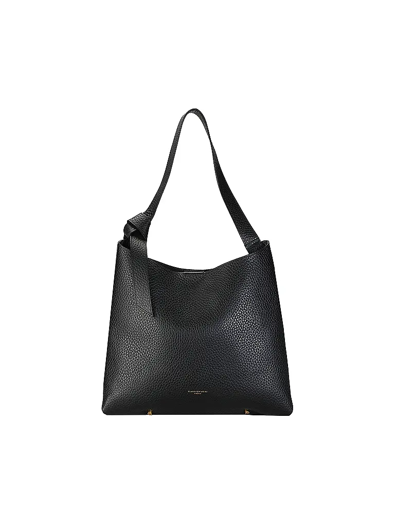 GIANNI CHIARINI | Bolso de cuero - Shopper AMIRA | Negro