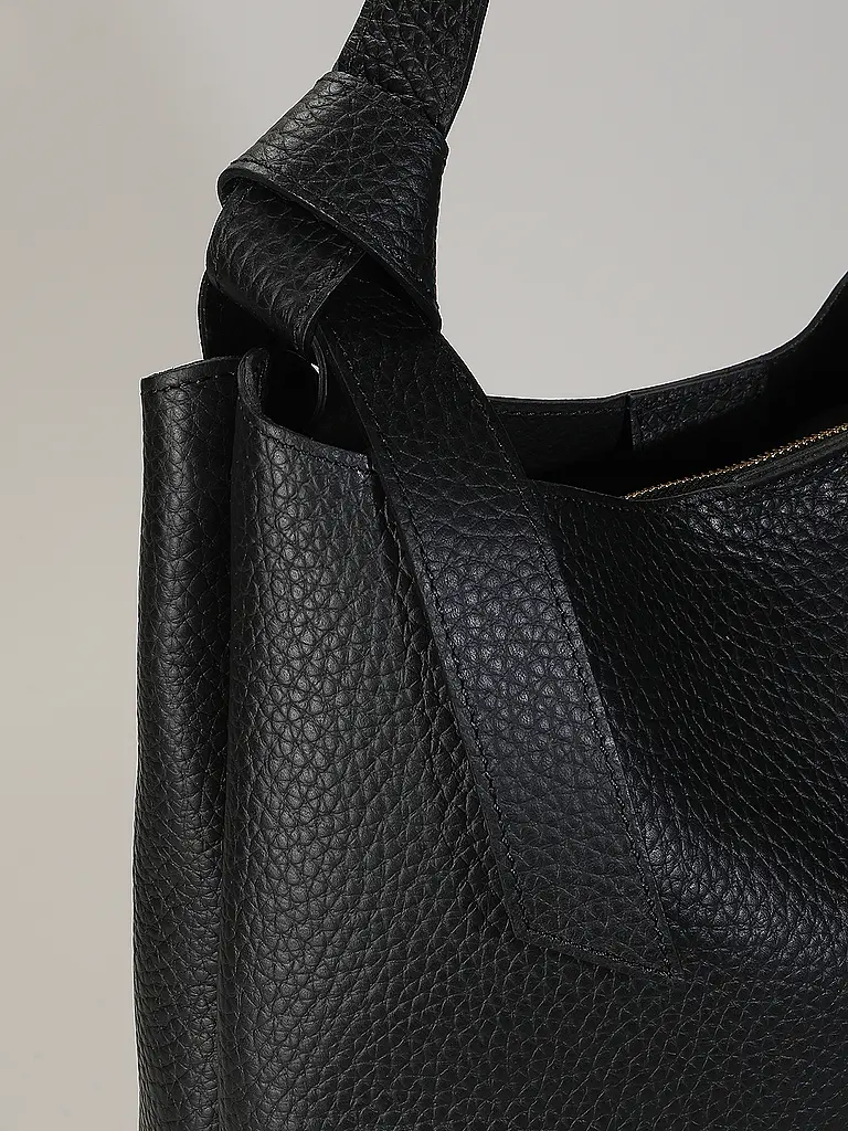 GIANNI CHIARINI | Bolso de cuero - Shopper AMIRA | Negro