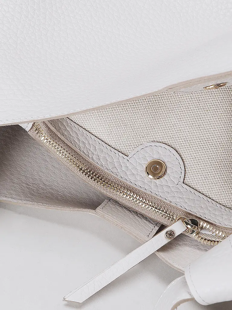 GIANNI CHIARINI | Bolso de cuero - Shopper AMIRA | Blanco