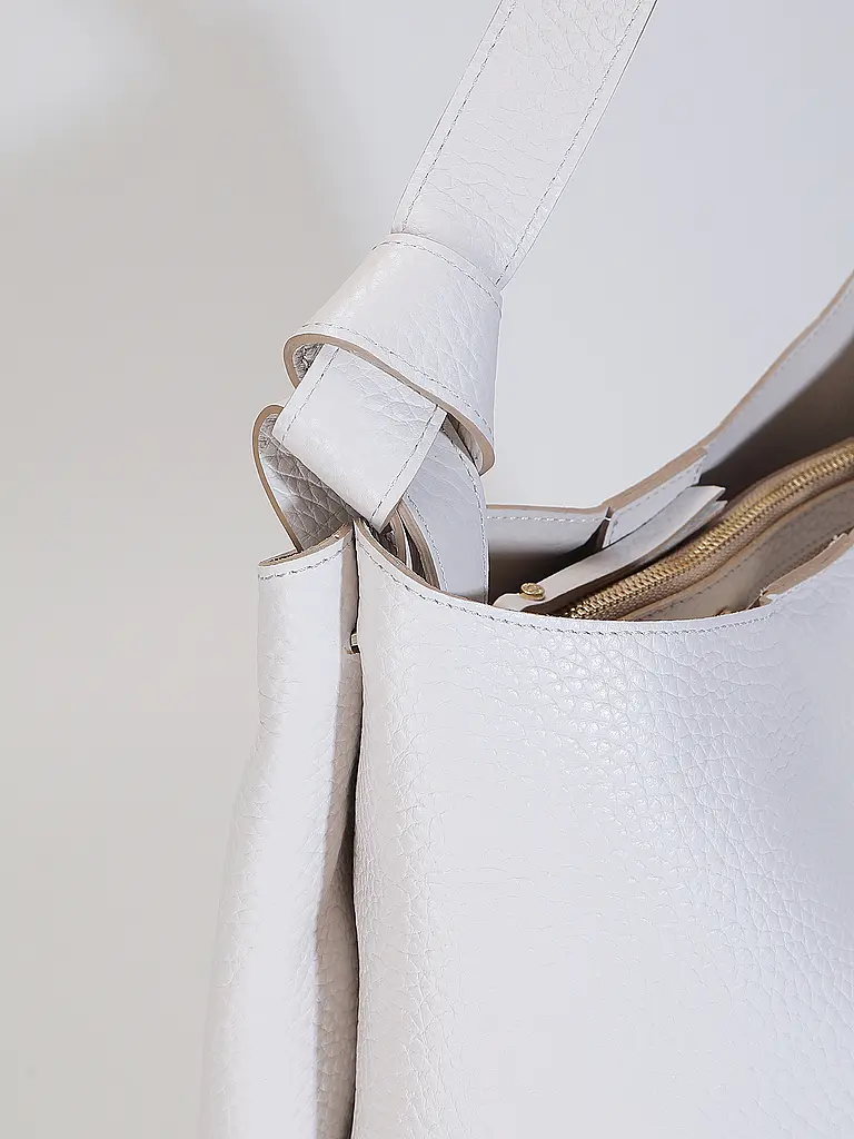 GIANNI CHIARINI | Bolso de cuero - Shopper AMIRA | Blanco