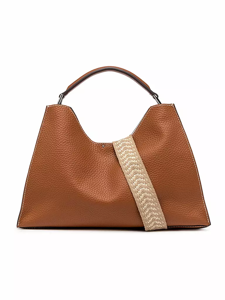 GIANNI CHIARINI | Ledertasche - Henkeltasche AURORA | Camel