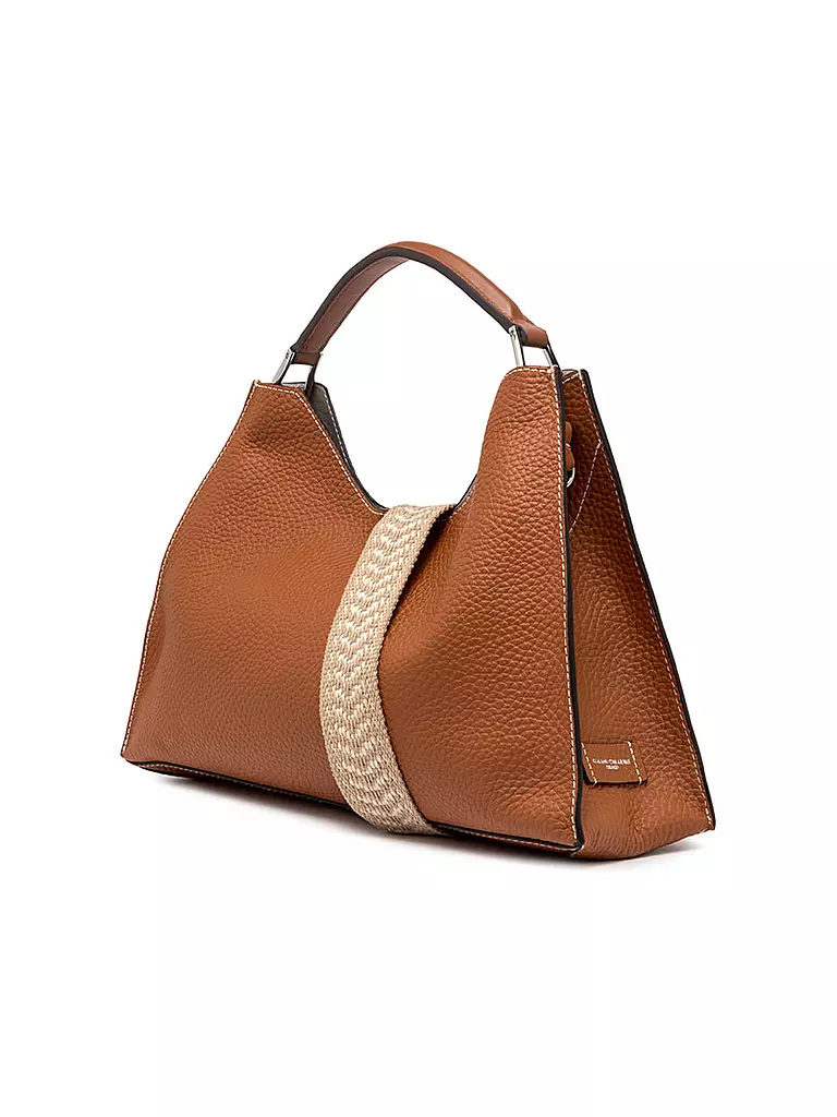 GIANNI CHIARINI | Ledertasche - Henkeltasche AURORA | Camel