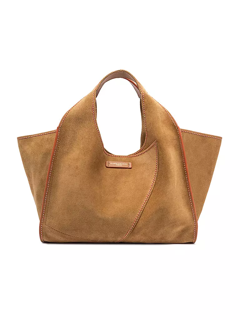 GIANNI CHIARINI | Ledertasche - Henkeltasche EUPHORIA | Marrón claro