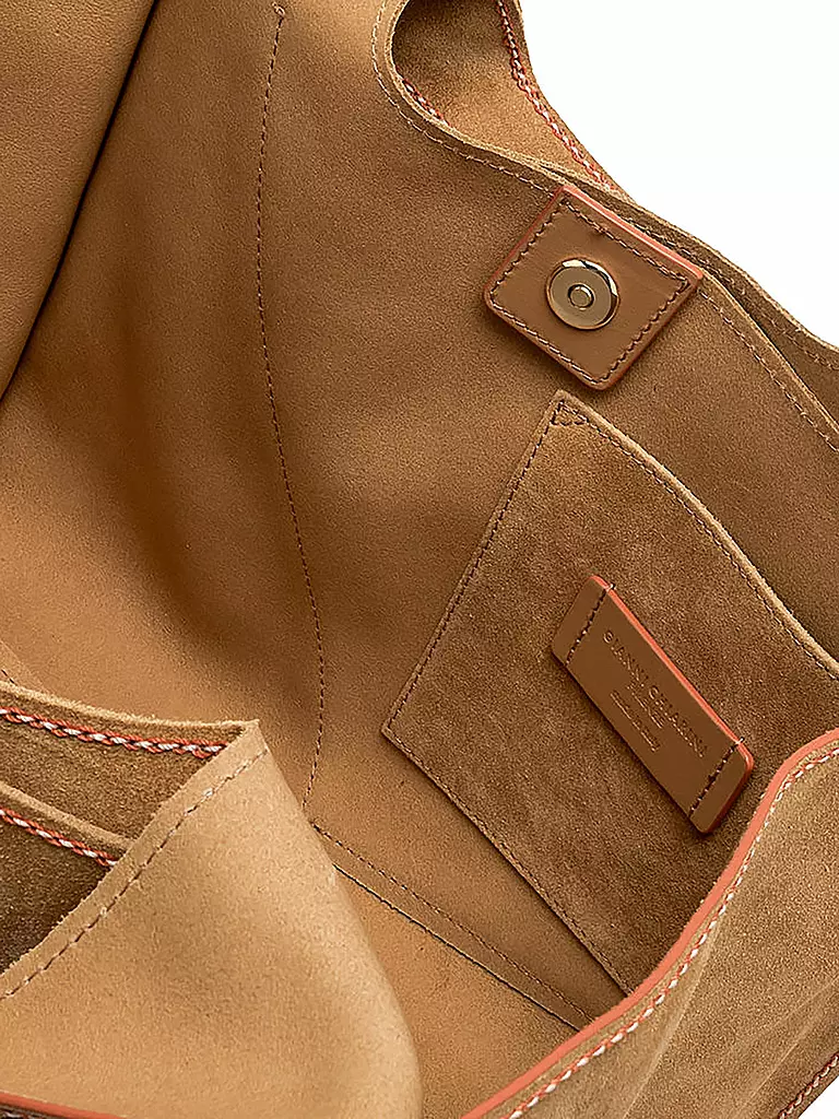 GIANNI CHIARINI | Ledertasche - Henkeltasche EUPHORIA | Marrón claro