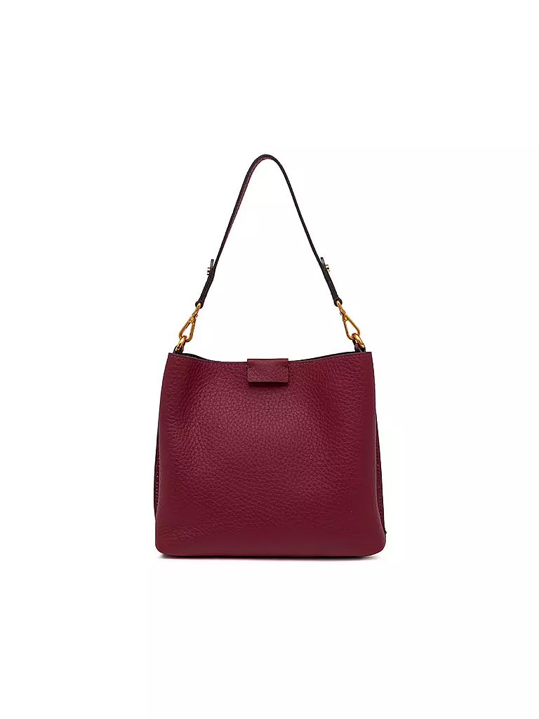 GIANNI CHIARINI | Ledertasche - Hobo ARETHA | Rojo oscuro
