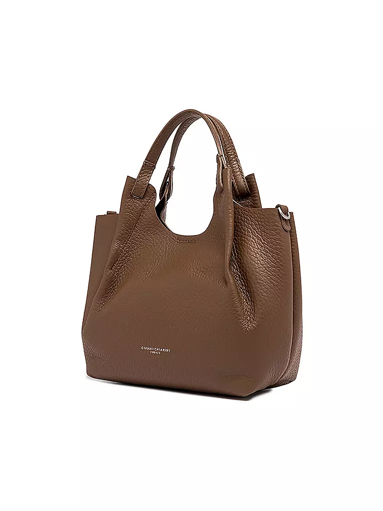 GIANNI CHIARINI | Ledertasche - Hobo Bag DUA  | Marrón