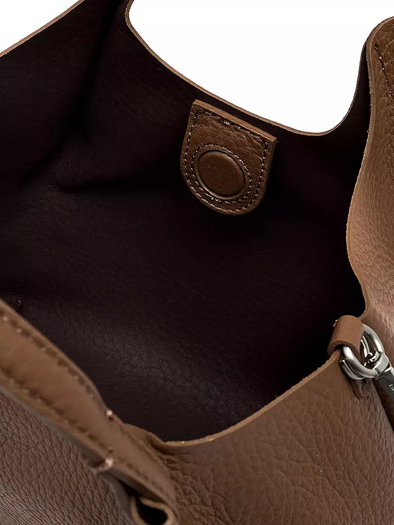 GIANNI CHIARINI | Ledertasche - Hobo Bag DUA  | Marrón