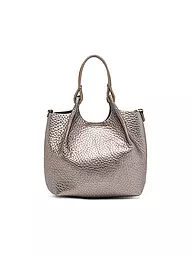 GIANNI CHIARINI | Ledertasche - Hobo Bag DUA Small | Plata