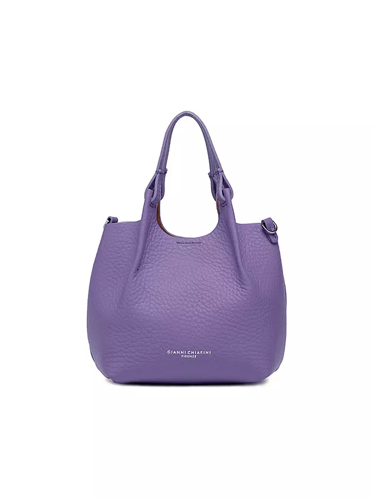 GIANNI CHIARINI | Ledertasche - Hobo Bag DUA Small | Lila