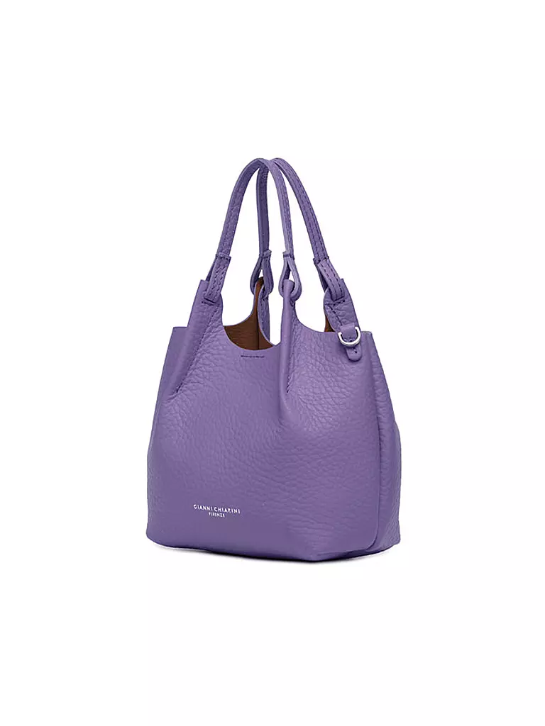 GIANNI CHIARINI | Ledertasche - Hobo Bag DUA Small | Lila
