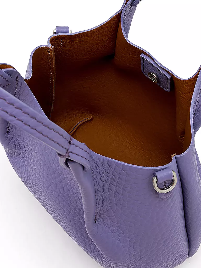 GIANNI CHIARINI | Ledertasche - Hobo Bag DUA Small | Lila