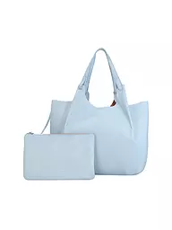 GIANNI CHIARINI | Ledertasche - Hobo Bag DUA | Azul claro