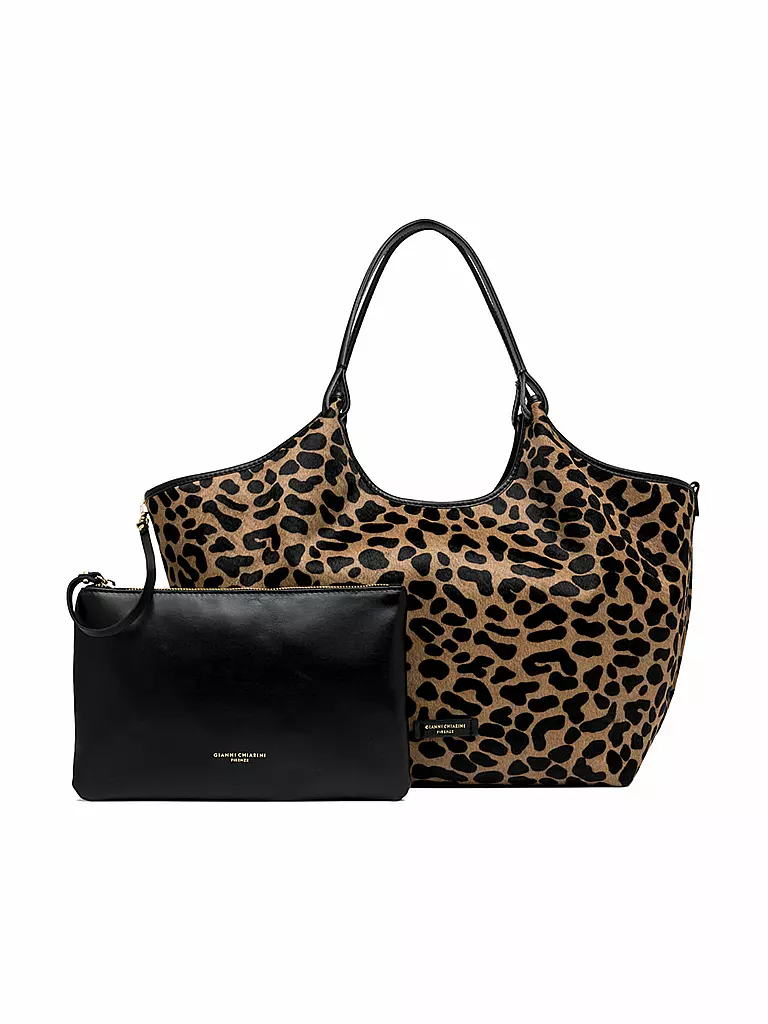 GIANNI CHIARINI | Ledertasche - Hobo DUA  | Negro