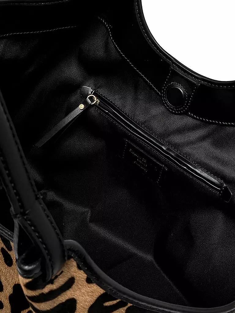GIANNI CHIARINI | Ledertasche - Hobo DUA  | Negro