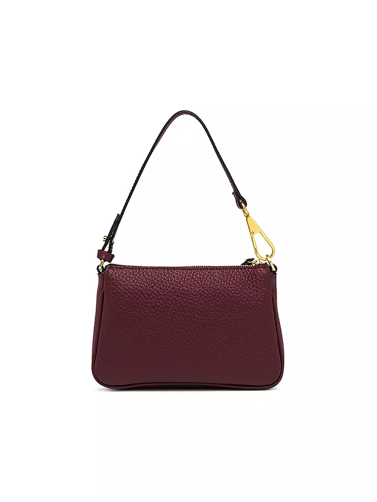 GIANNI CHIARINI | Ledertasche - Mini Bag BROOKE | Rojo oscuro