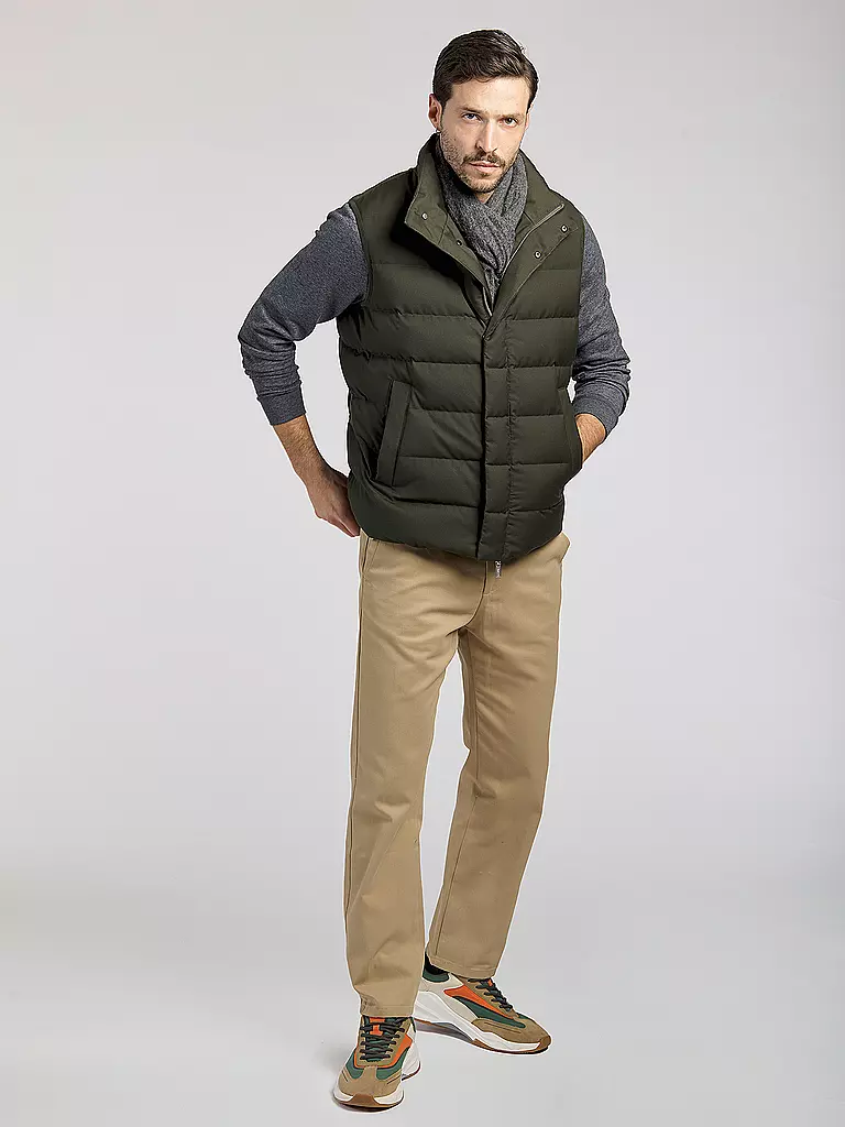 GIMO'S | Steppgilet | Oliva