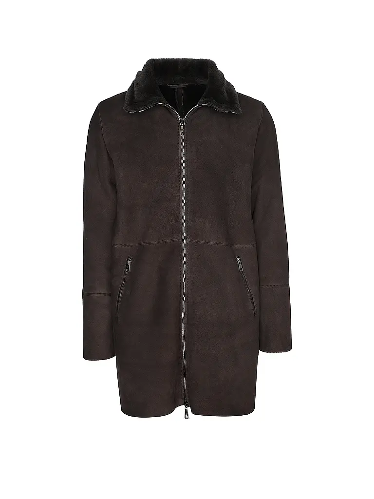 GIORGIO BRATO | Abrigo de Shearling | Marrón