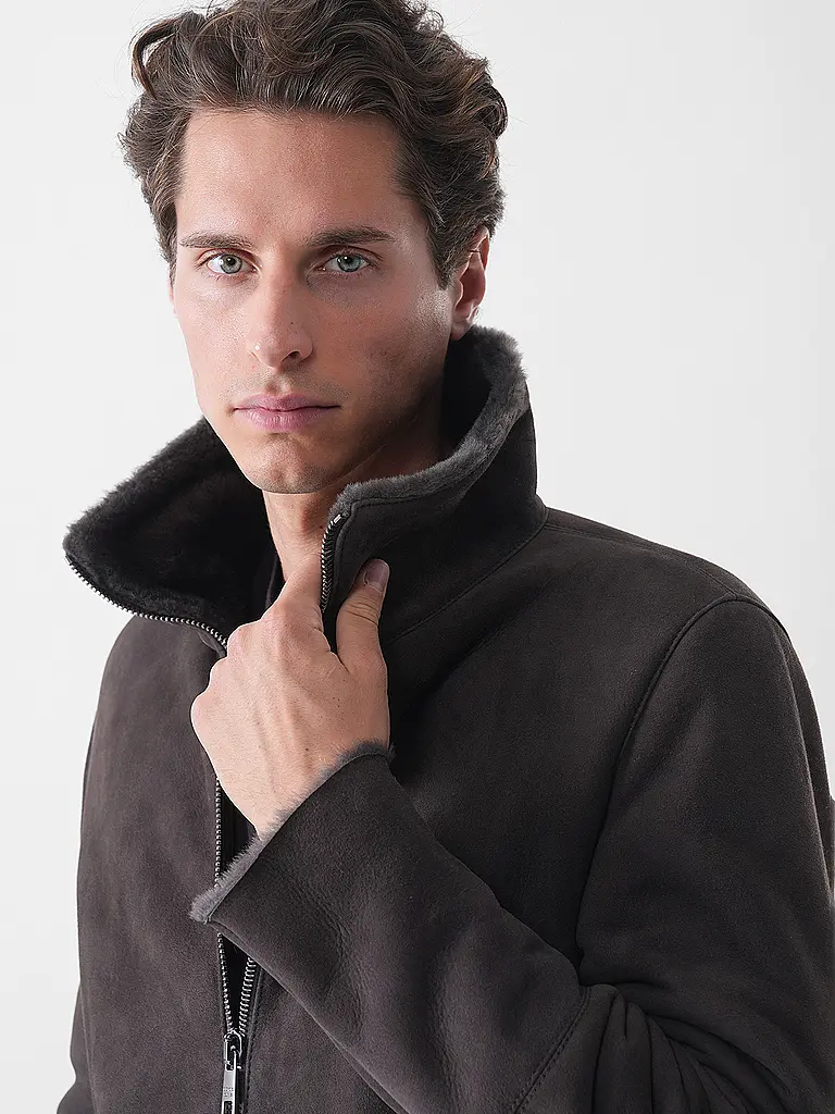 GIORGIO BRATO | Abrigo de Shearling | 