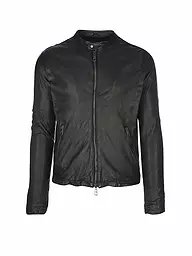 GIORGIO BRATO | Chaqueta de cuero | Negro
