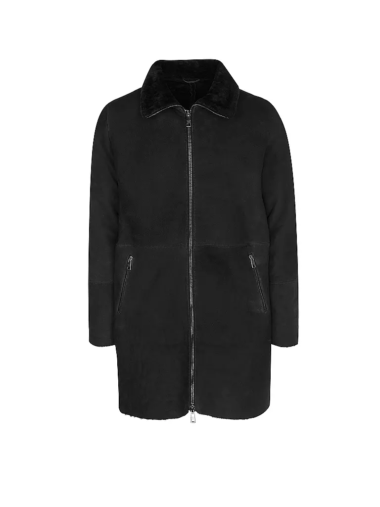 GIORGIO BRATO | Chaqueta de cuero | Gris