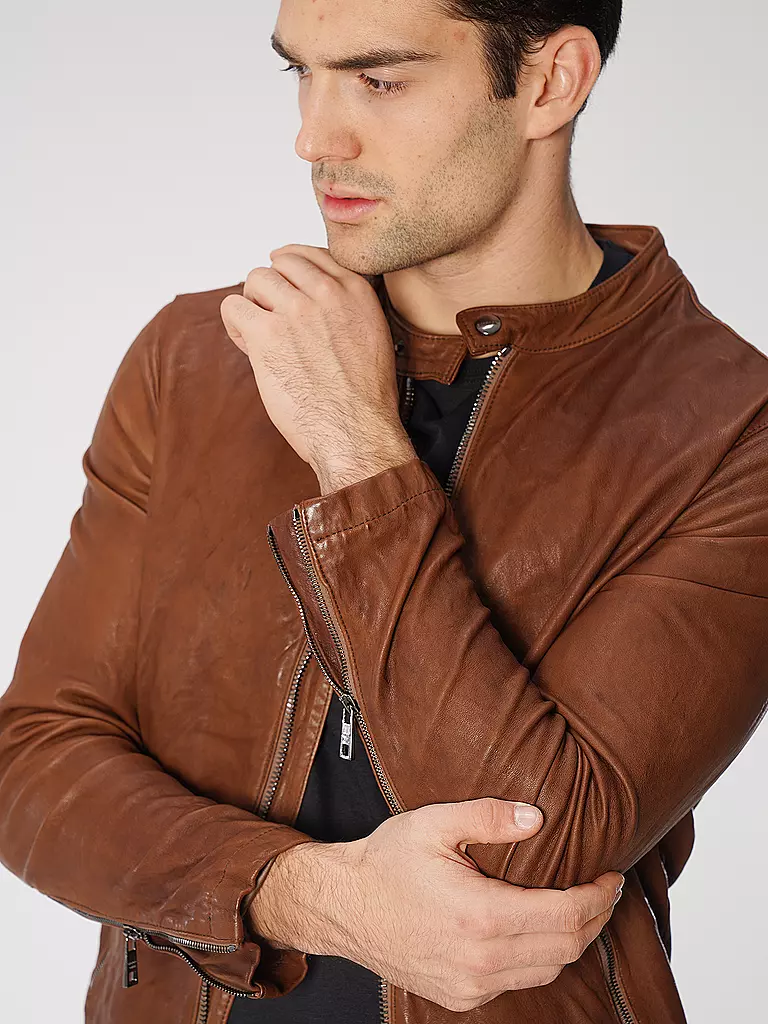 GIORGIO BRATO | Chaqueta de cuero | 