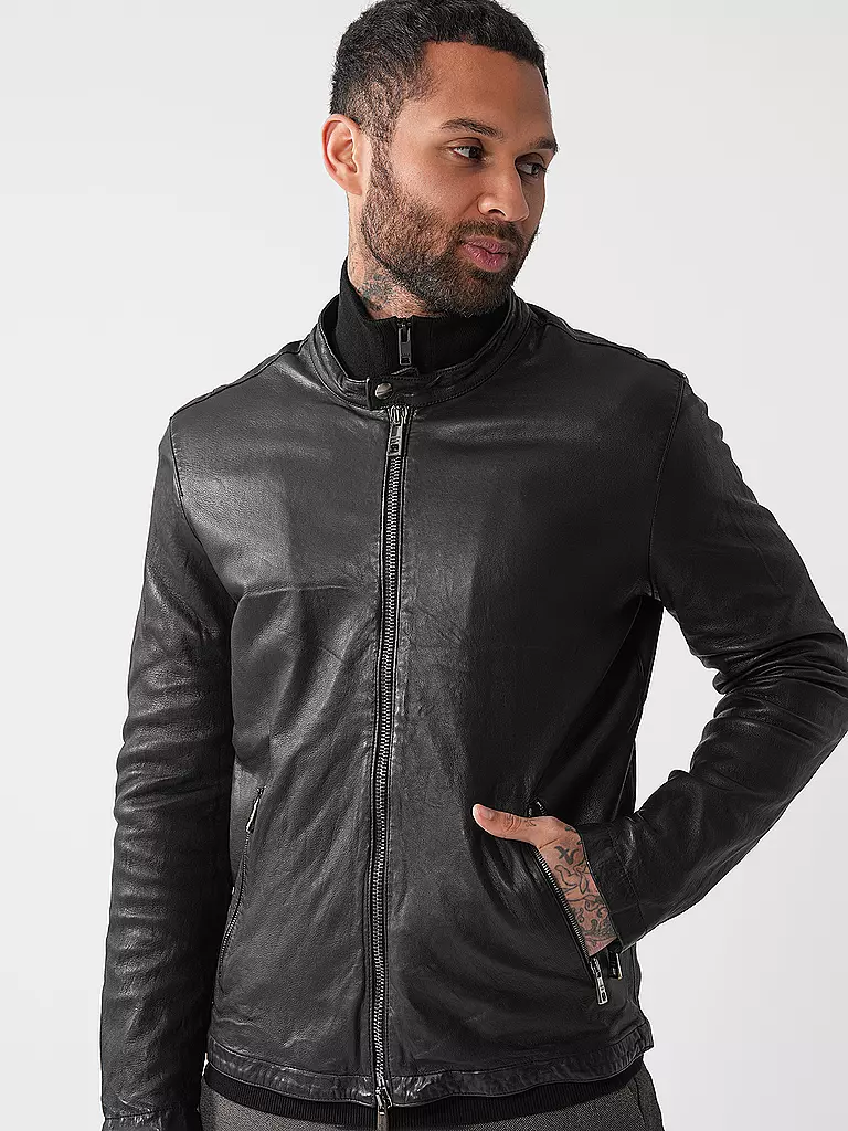 GIORGIO BRATO | Chaqueta de cuero | 
