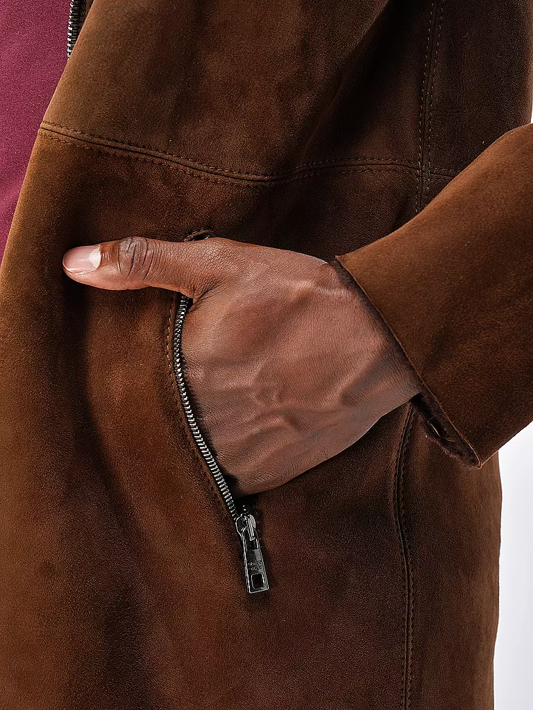 GIORGIO BRATO | Chaqueta de cuero | 